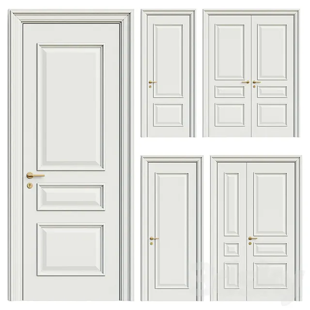 interior door 139 3D Model