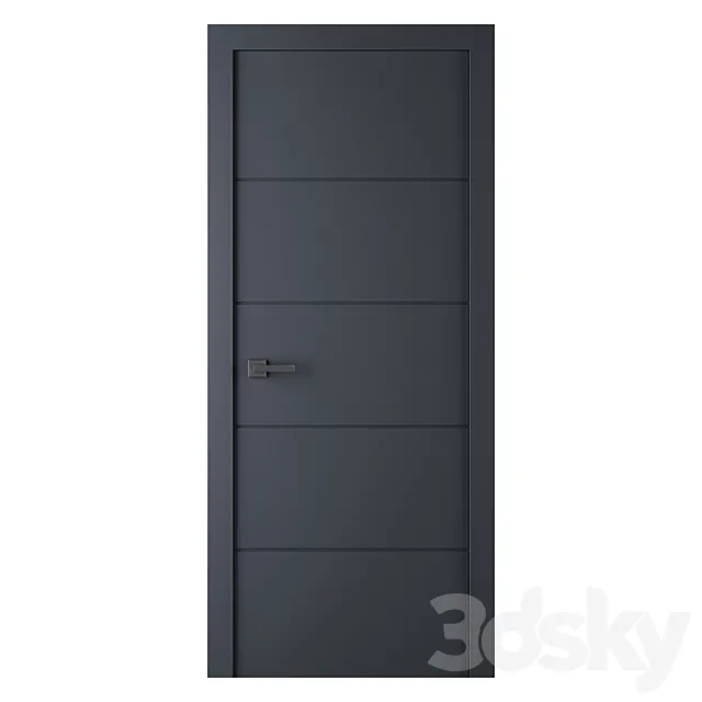 Interior door Arvika (OM) 3D Model