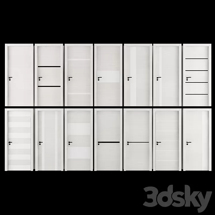 interior door ProfilDoors 3D Model