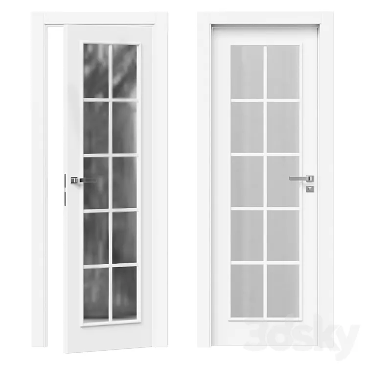 Interior door Volkhovets 3D Model Free