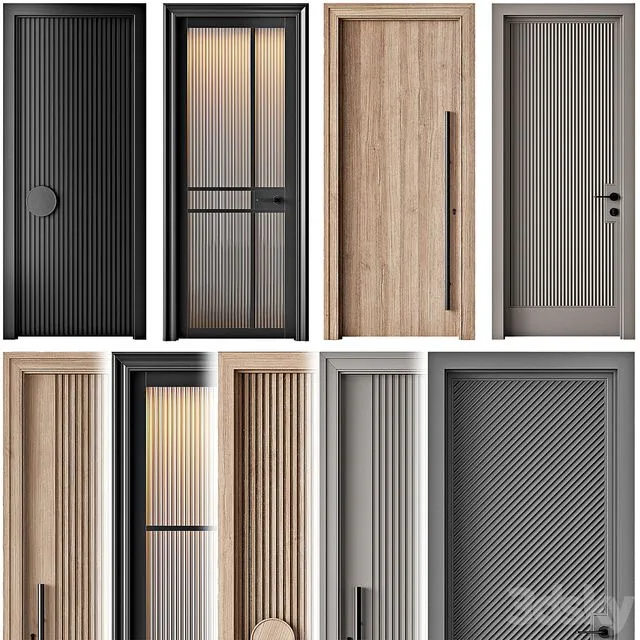 INTERIOR DOORS 012 3D Model