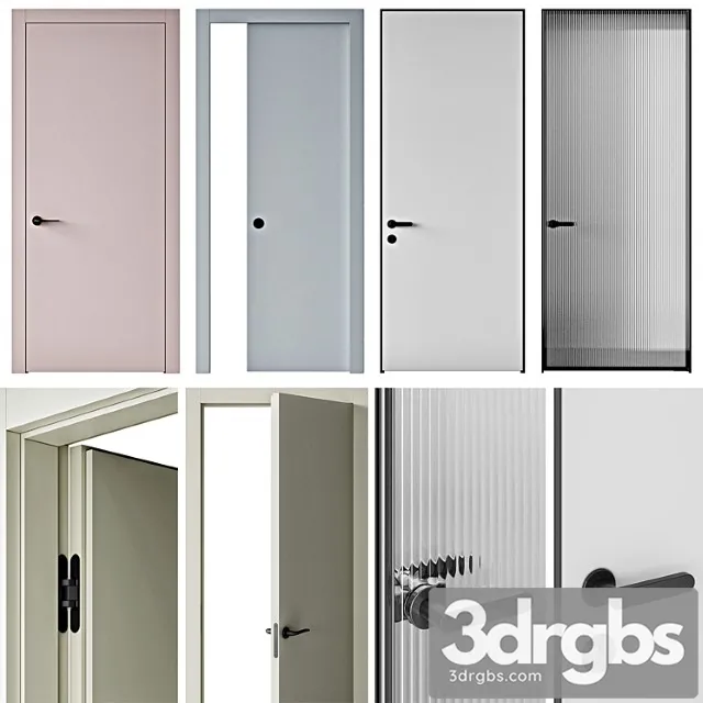 Interior Doors 013 3D Model Free