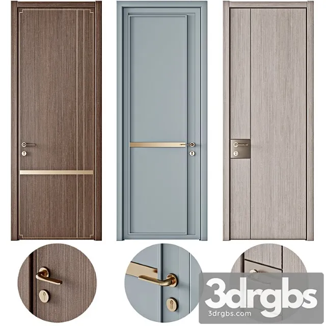 Interior Doors 17 3D Model Free