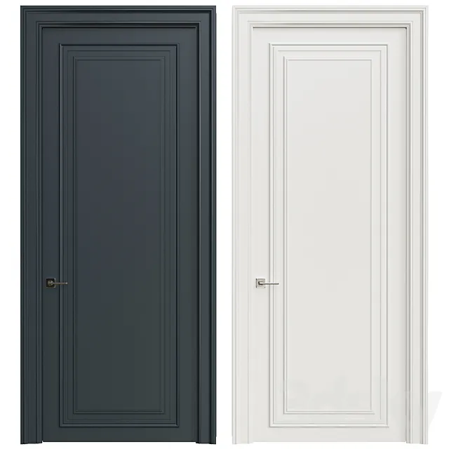 Interior Doors 223. 3D Model