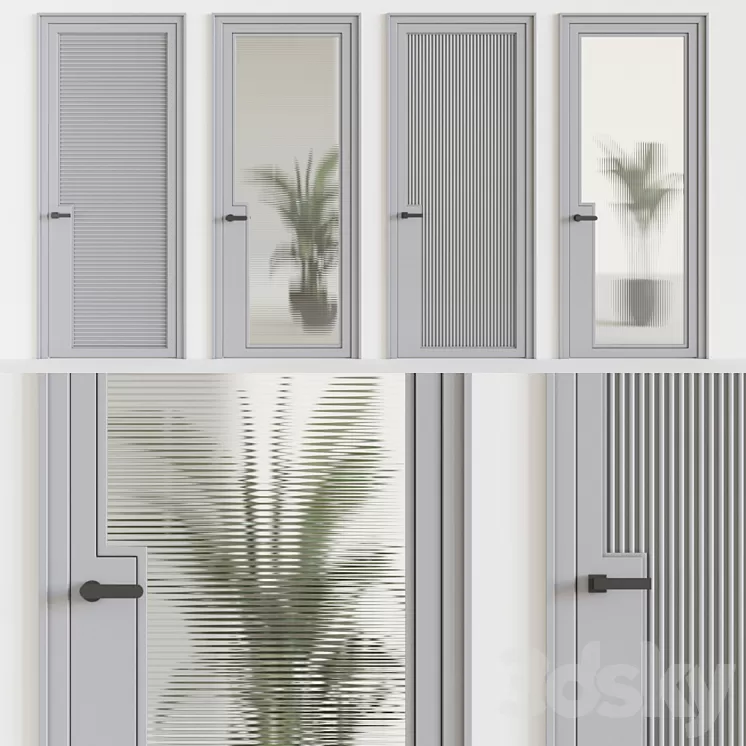 Interior doors 3D Model