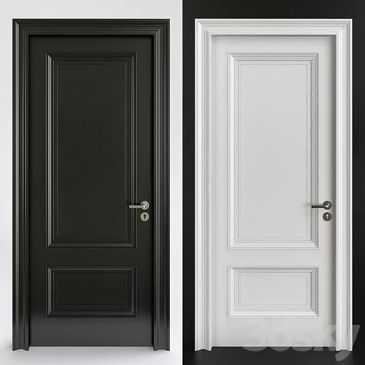 Interior doors 3D Model