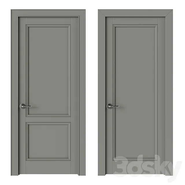 interior doors Chester factory AtlasLux 3D Model