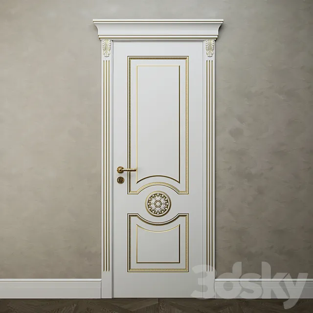 interior doors drevprom Cameo LN61 3D Model