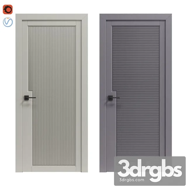 Interior Doors Geona Unika 1 and 2 3D Model Free