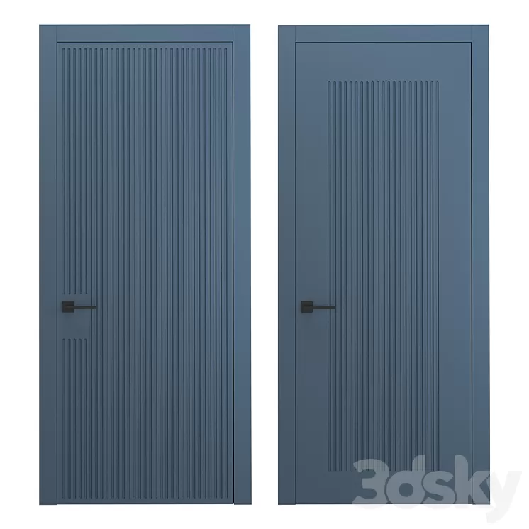 Interior doors milled 1 3D Model Free