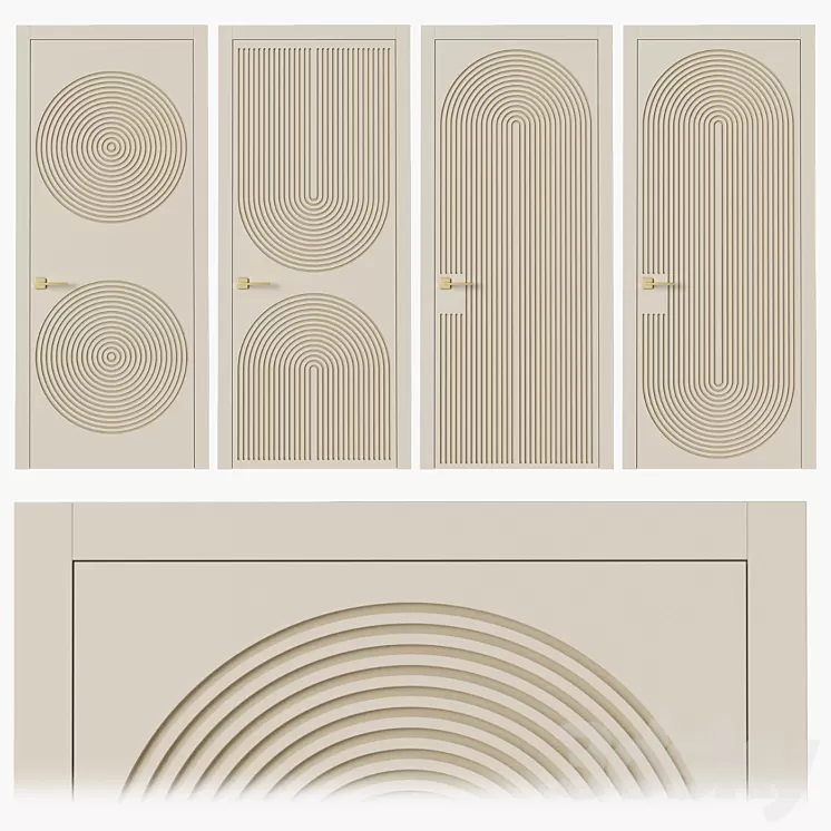 Interior doors milled 8