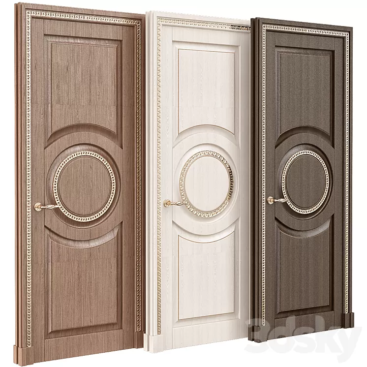 Interior doors No. 11 3D Model
