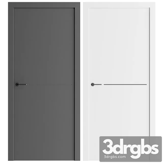 Interior Doors Paint 7 3D Model Free