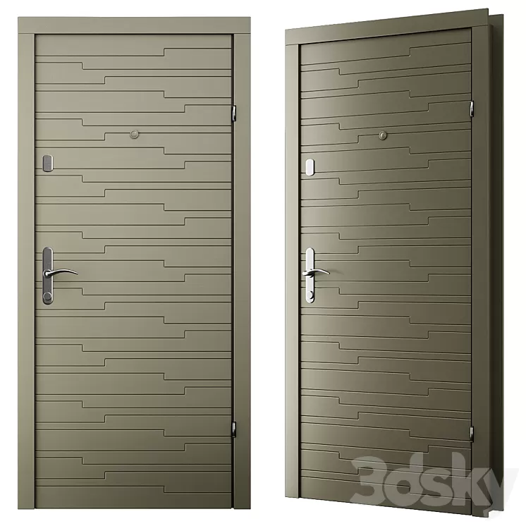 Interior Doors Premium Pro No. 89 3D Model
