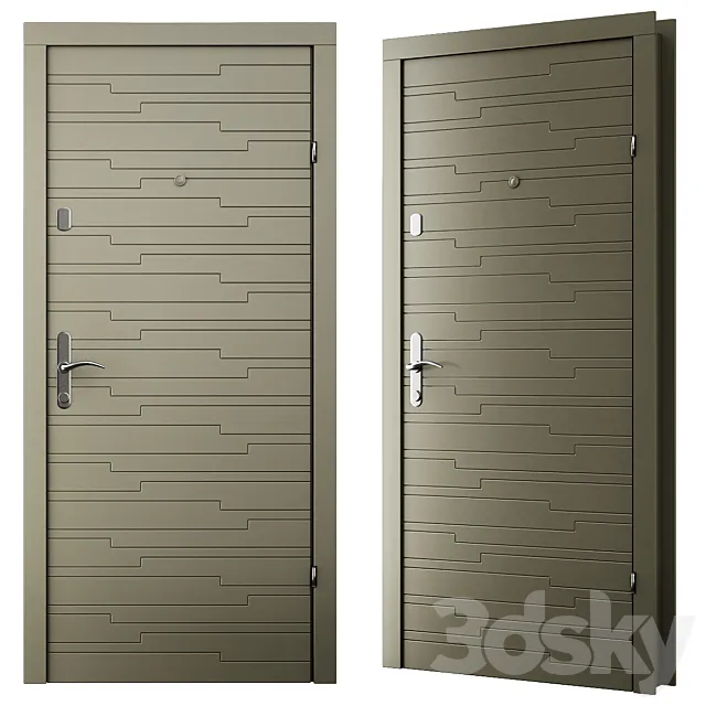 Interior Doors Premium Pro No. 89 3DModel