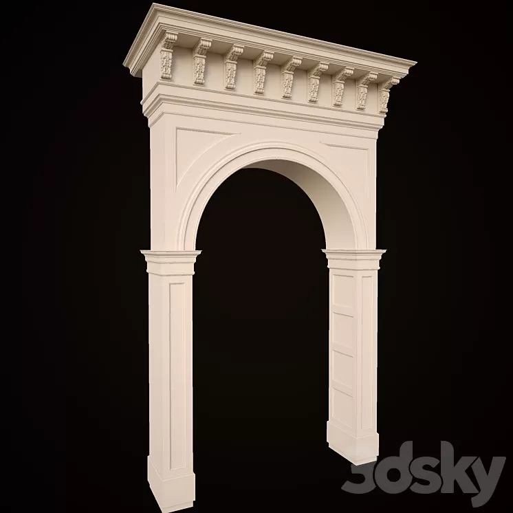 interior doorway 3D Model