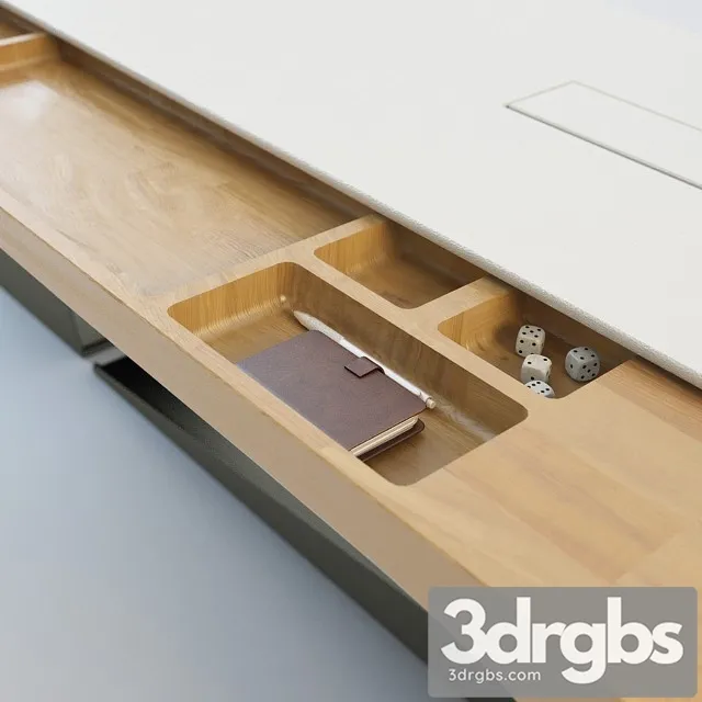 Interior ID Table 3D Model Free