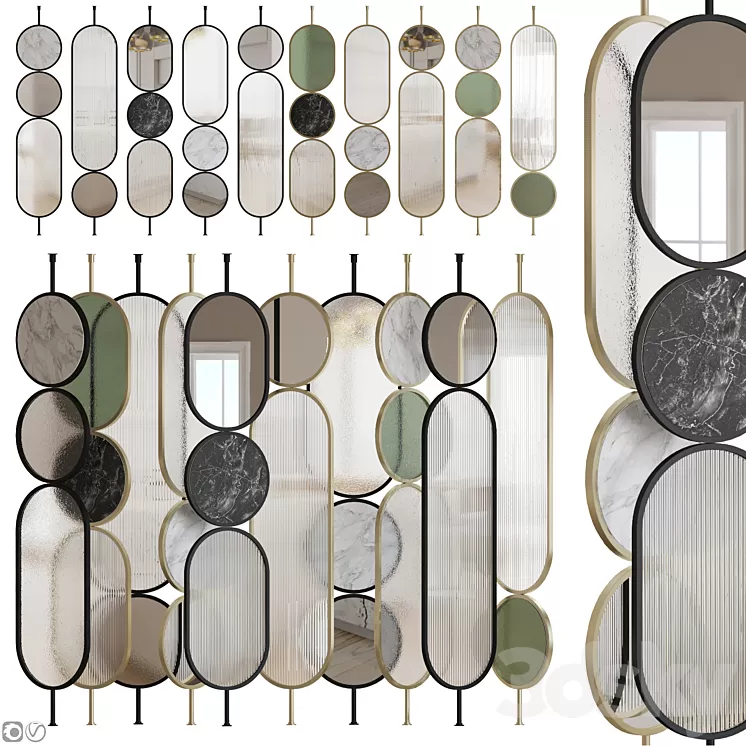 Interior Partitions - 07 3D Model Free