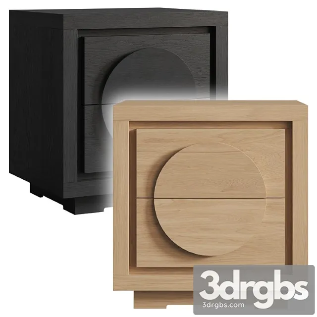 Interior Secrets Bonnie Bedside Table 3D Model Free