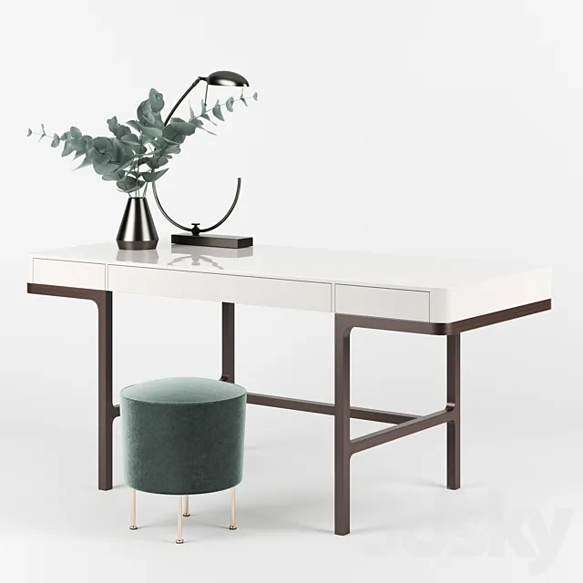 Interior set 01 3D Model