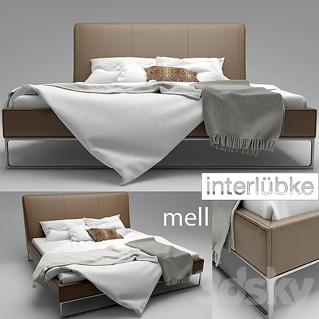 interlübke | Mell-bed 3DModel