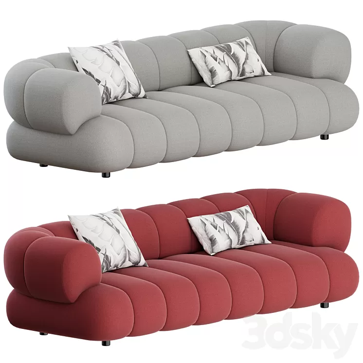 Intermede Sofa 3 Seater by Roche Bobois 3D Model