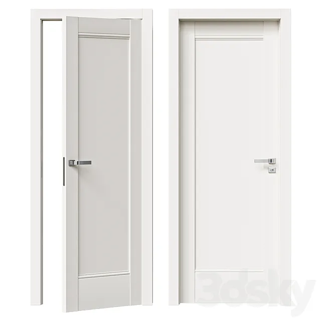 Interroom door ProfilDoors Series U model 106U 3D Model