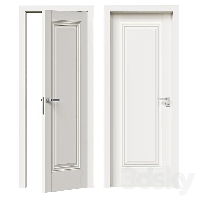 Interroom door ProfilDoors Series U model 2.100U 3D Model
