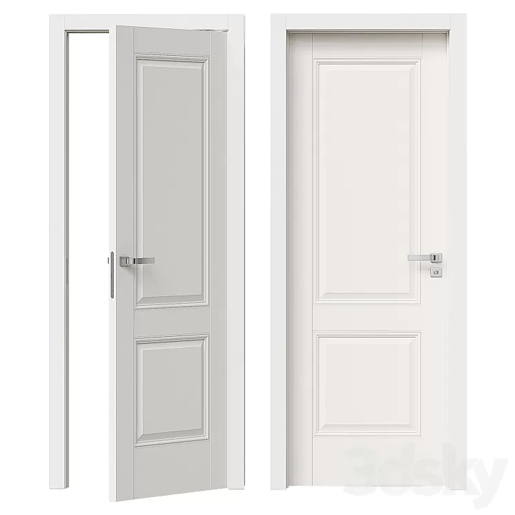 Interroom door ProfilDoors Series U model 91U 3D Model Free
