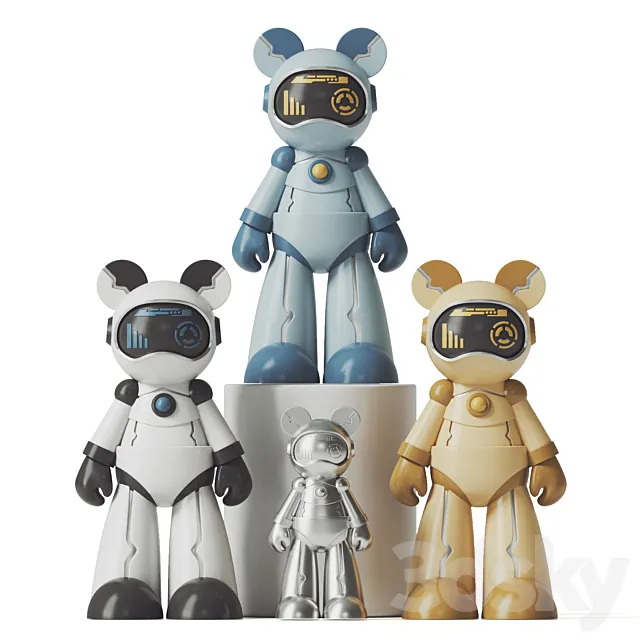 interstellar bear 3D Model