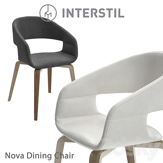 INTERSTIL NOVA Dining Chair 3D Model