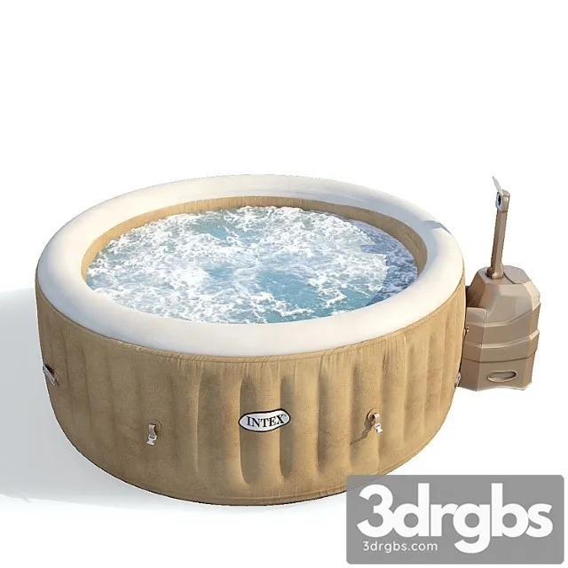 Intex Purespa Bubble Therapy 3D Model Free