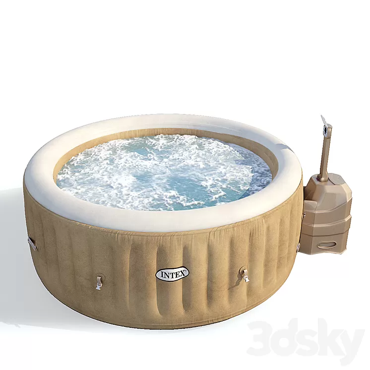 INTEX PureSpa Bubble Therapy 3D Model