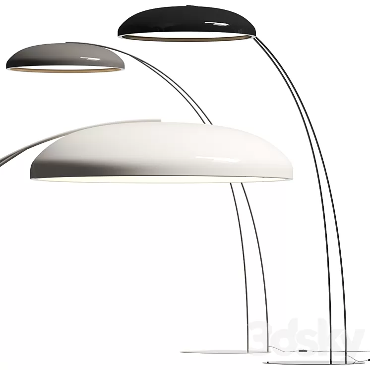 Intra Lighting Dawn F Floor Lamp 3D Model Free