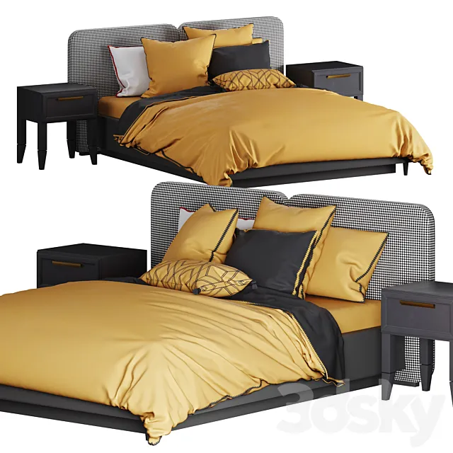 Intro bed Angstrem 3D Model