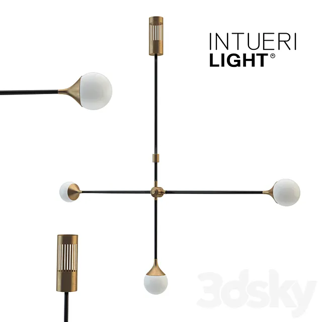 Intueri light SI-3 chandelier 3D Model