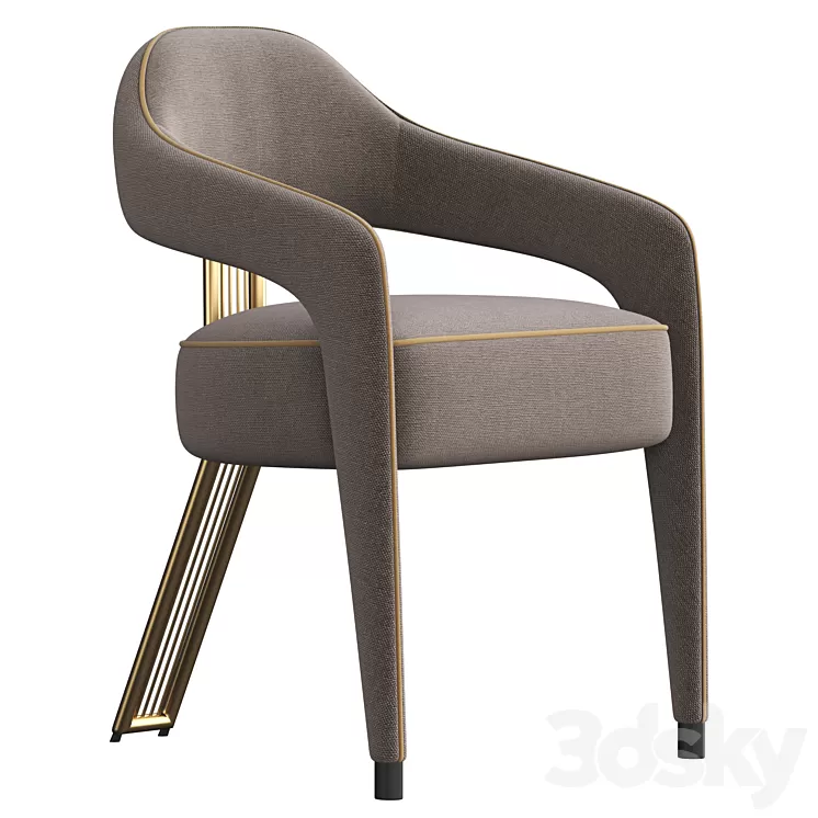 Invicta Dining Chair 3D Model Free