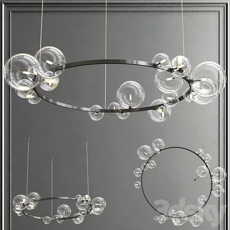 Iona Chandelier 3D Model