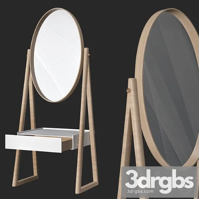 Iona Cheval Mirror 1 3D Model Free