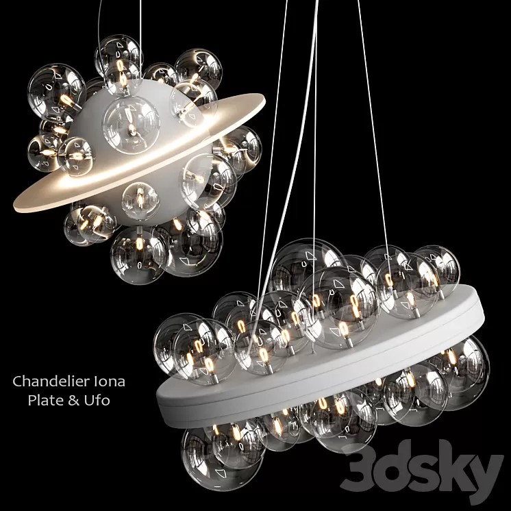 IONA PLATE & IONA UFO 3D Model