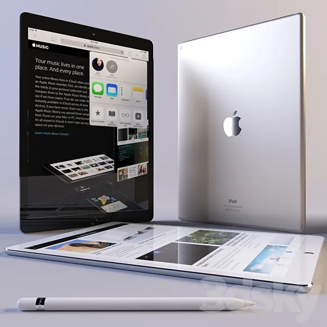 iPad Pro 3DModel