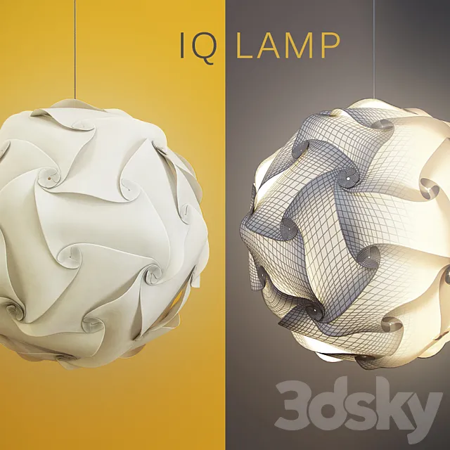 IQ lamp 3D Model