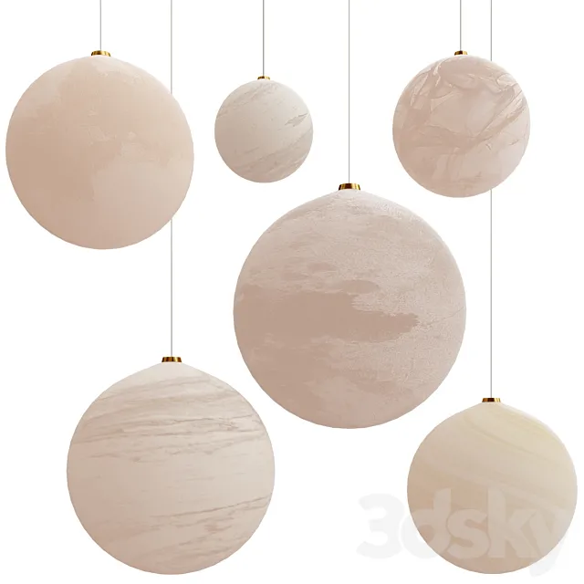 IQ2209 Planets by Alan Mizrahi 3D Model