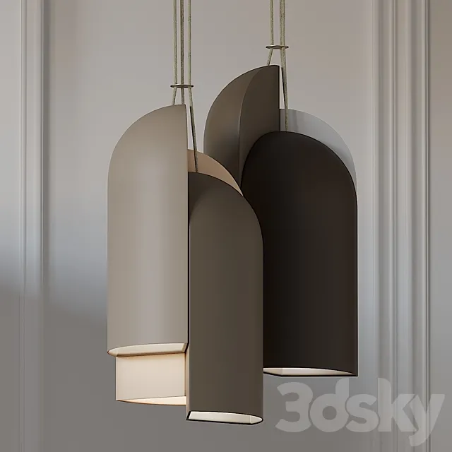 Ireland B.LUX Pendant Light 3DModel