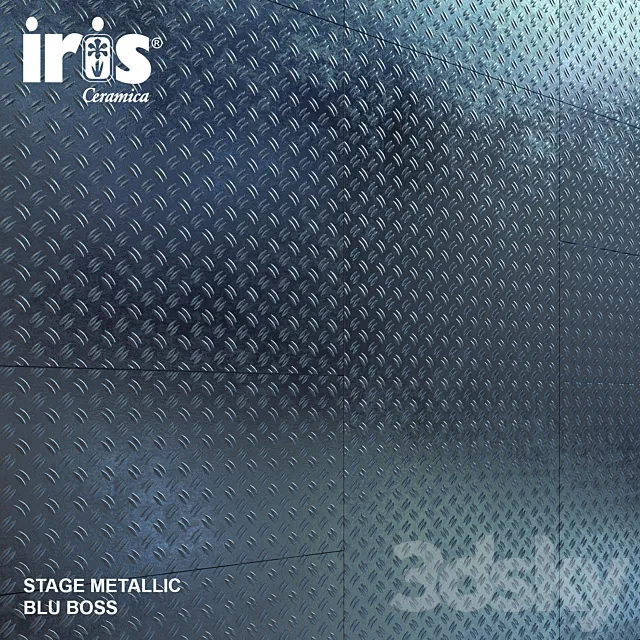 Iris Ceramica Stage Blue Boss 3DModel