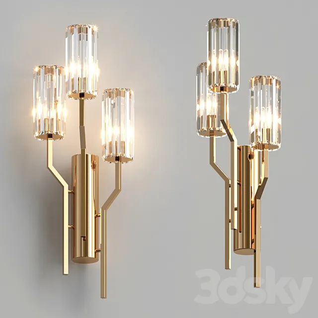 Irlin Trio Wall lamp 3D Model