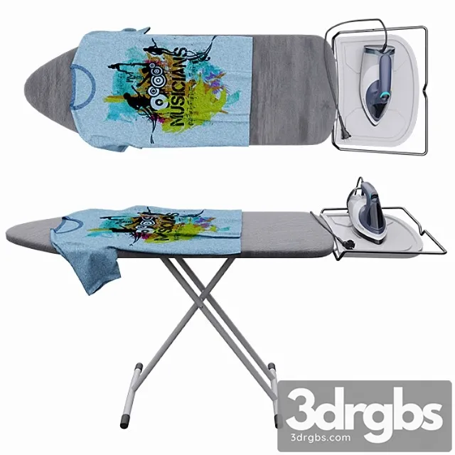 Iron and ironing board Free Download