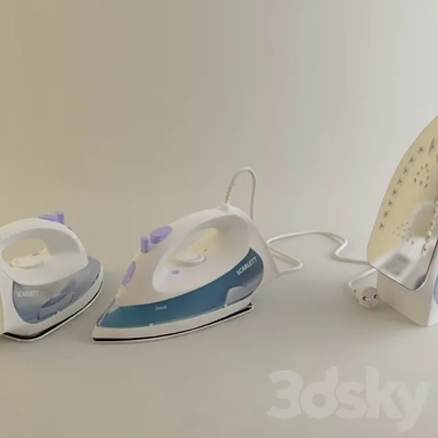 Iron SCARLETT-sc1133S 3DModel