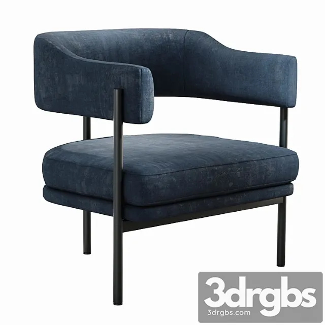 Isabella Chair Simon James 3 3D Model Free
