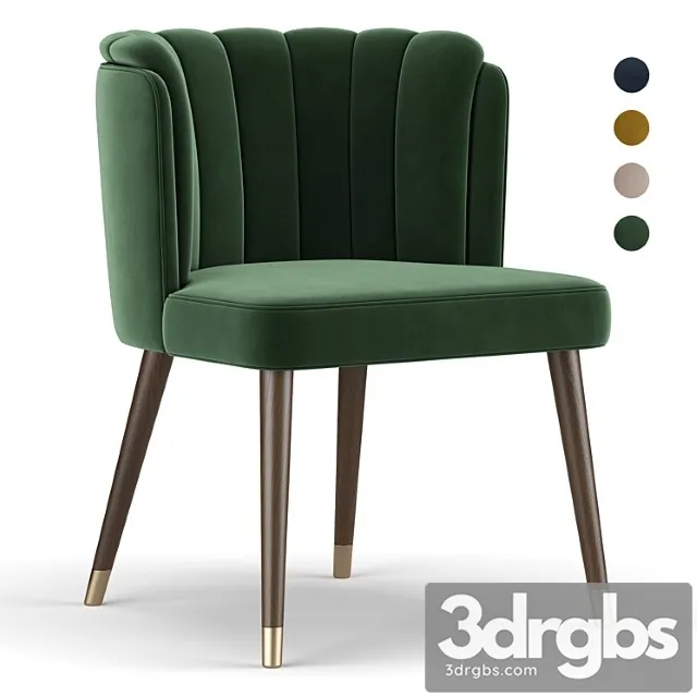Isadora Dining Chair 3D Model Free